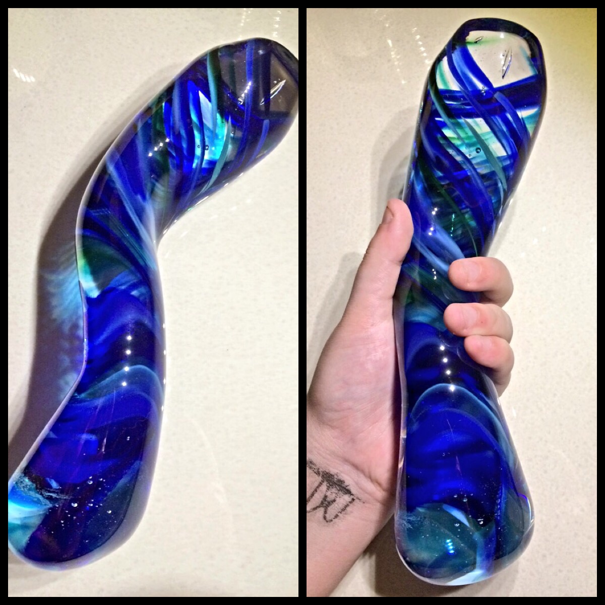 homemade glass adult toys